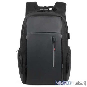 15? PU Laptop Backpack with USB  LB210